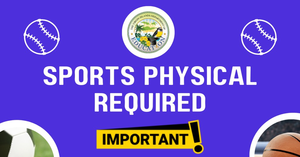 IMPORTANT! SPORTS PHYSICAL REQUIRED FOR UPCOMING 2024-2025 SCHOOL YEAR