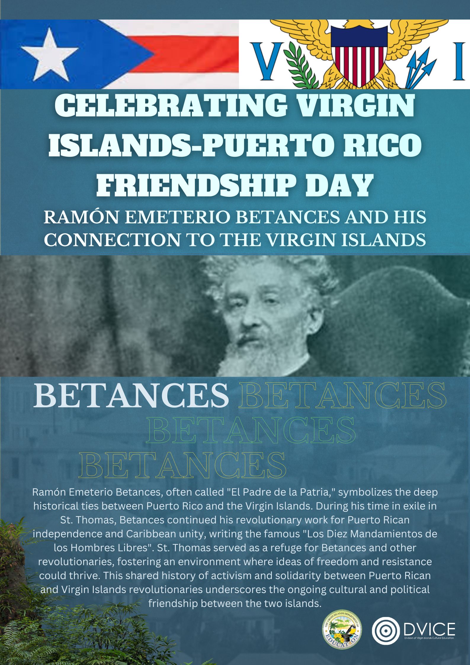 Virgin Islands-Puerto Rico Friendship Day Educational Resources