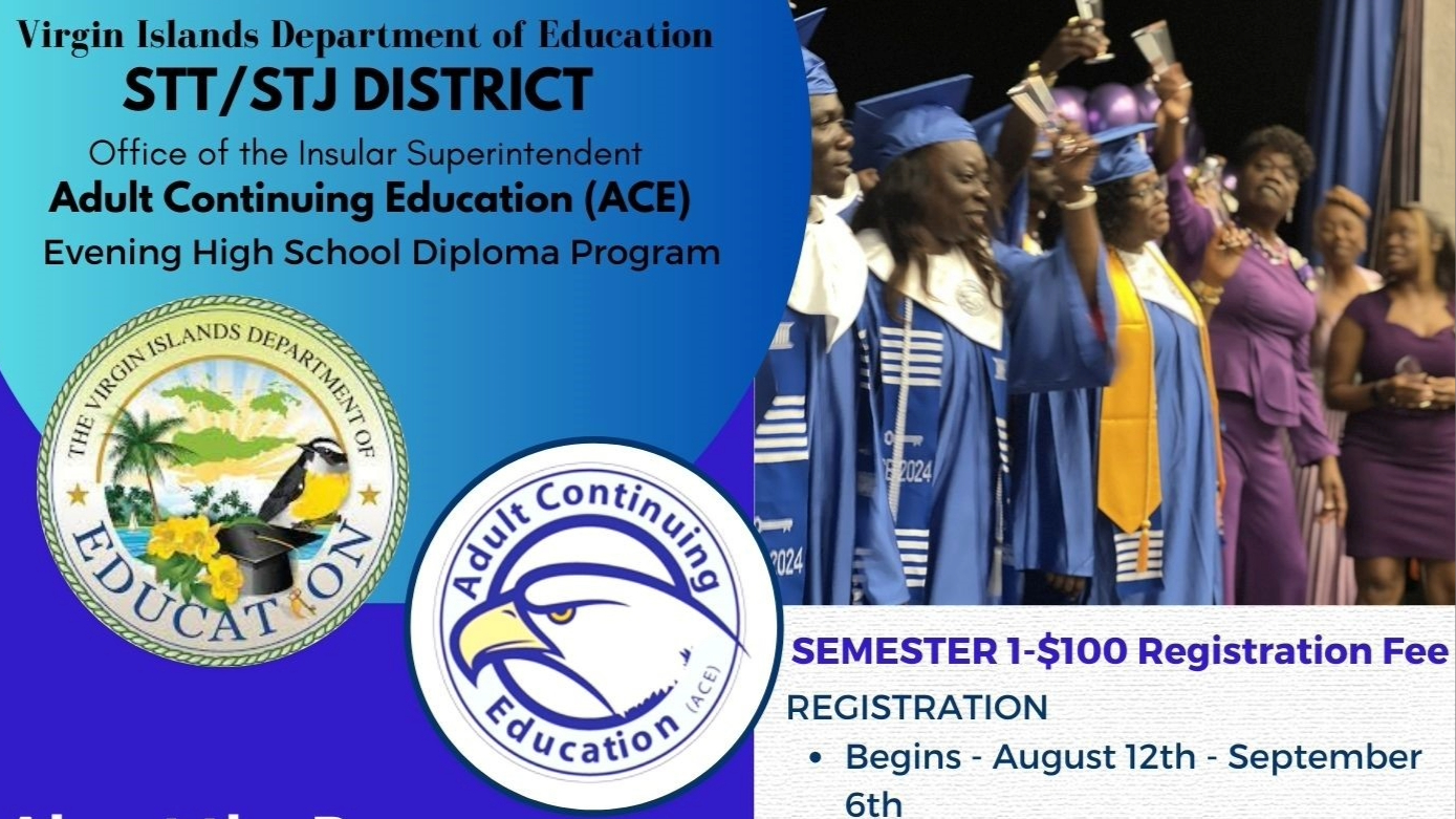 STTJ Unlock Your Future: Adult Continuing Education Registration Open August 12th - September 6th!