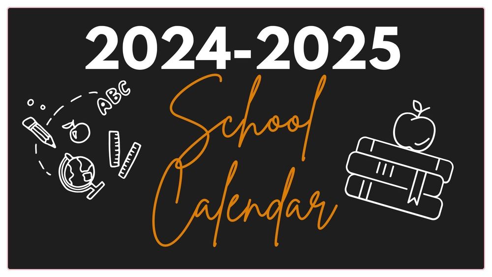 SY 2024-2025 Public School Calendar
