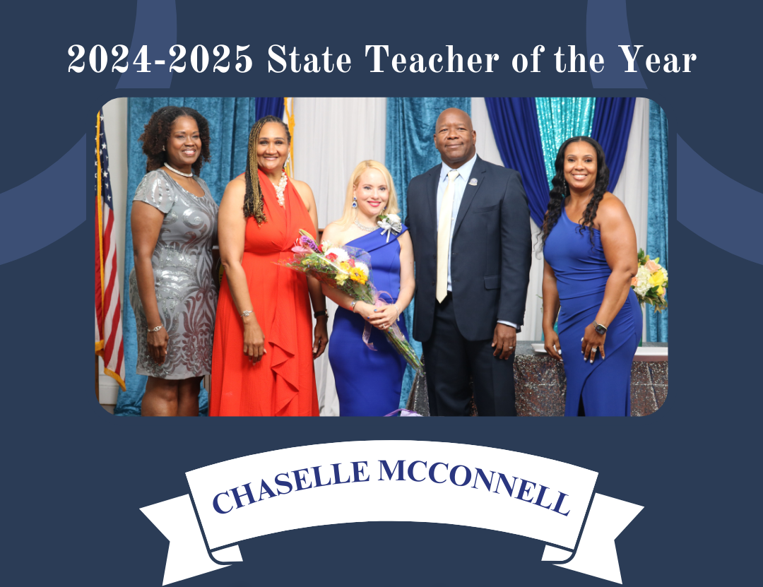 Chaselle McConnell Named State Teacher of the Year